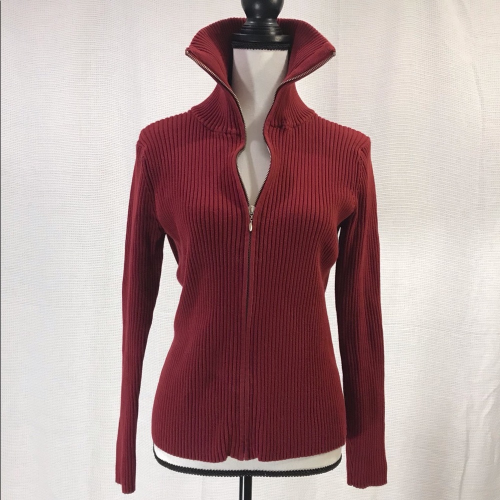 Evie Zip front sweater